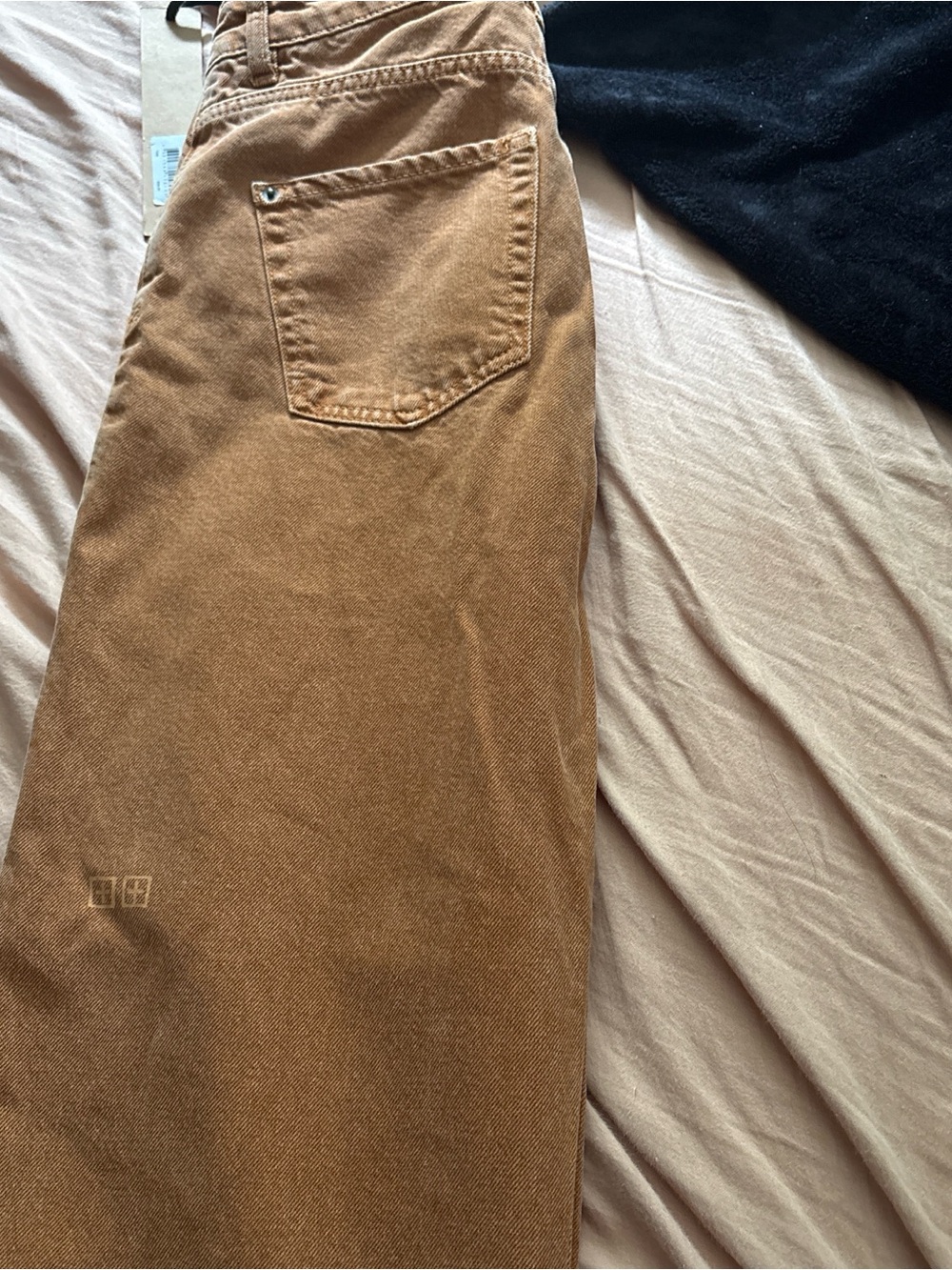 Ksubi Brown High-Waist Denim Skirt with Patch Detail limited edition - Picture 3 of 3